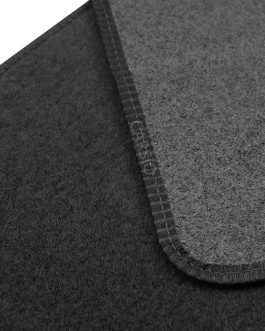 Genesis GV60 2022+ Custom Fit Car Floor Mats, Black, All-Weather with Anti-Slip Backing