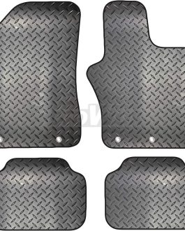 Tailored Fit 4 Piece Car Mat Set for Jeep Renegade 2015+ Onwards – Black, Heavy Duty, Anti-Slip Backing