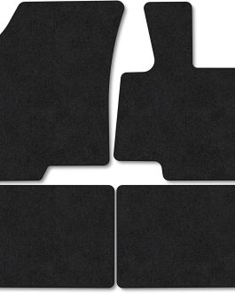 Tailored Fit Carpet Floor Mats for Petrol 2024+ – Non Slip Black Trim Full Coverage Front Rear Set, Anti Slip Granulated Backing, Hand-Finished Clips